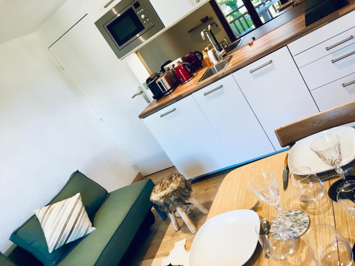 Appartement Cosy Et Chaleureux A Megeve Avec Vue Sur Le Mont Blanc Demi-Quartier Eksteriør billede